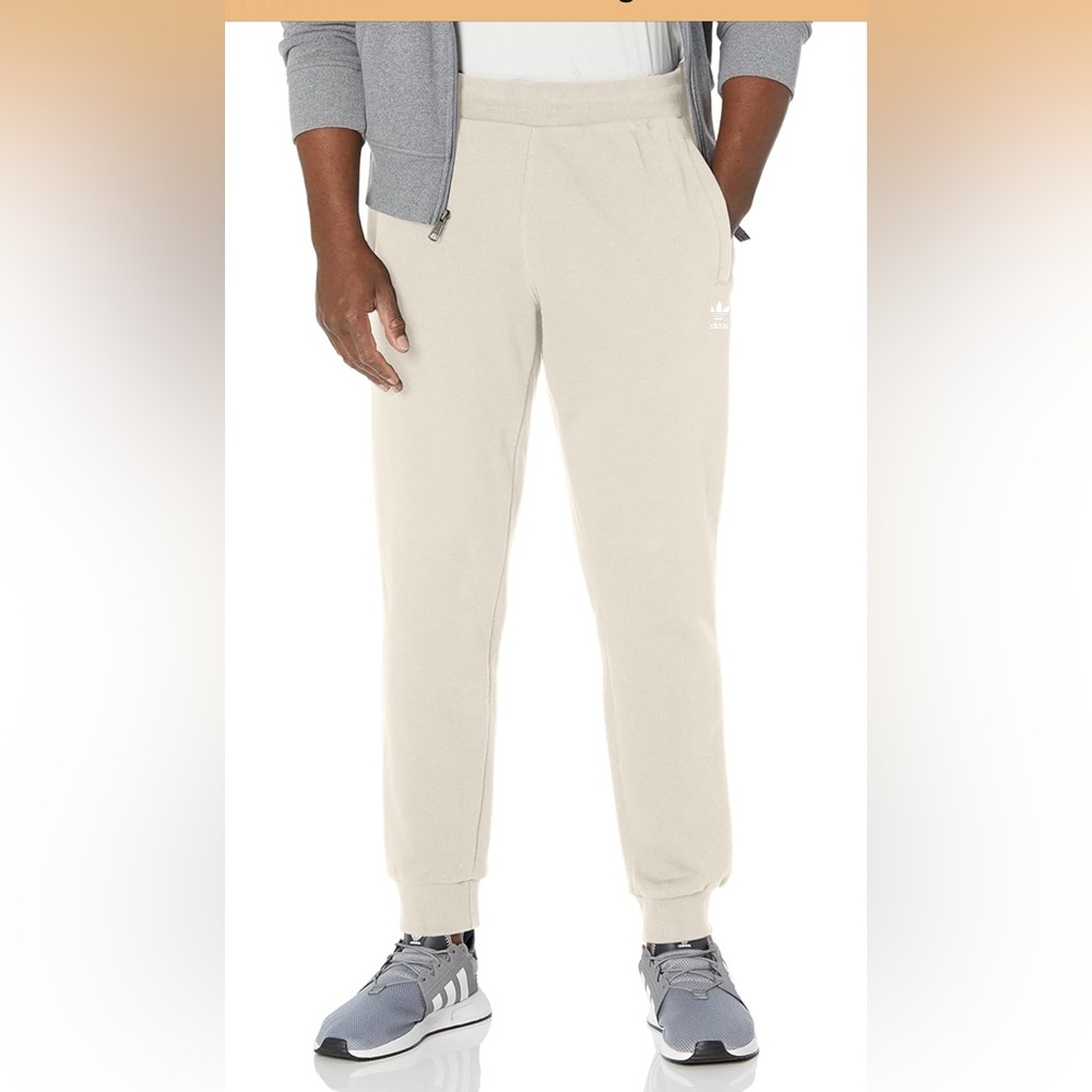 Adidas Off-White Fleece Joggers